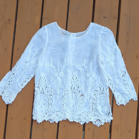 S Dolce Vita Silk Top - Picture 2 of 6